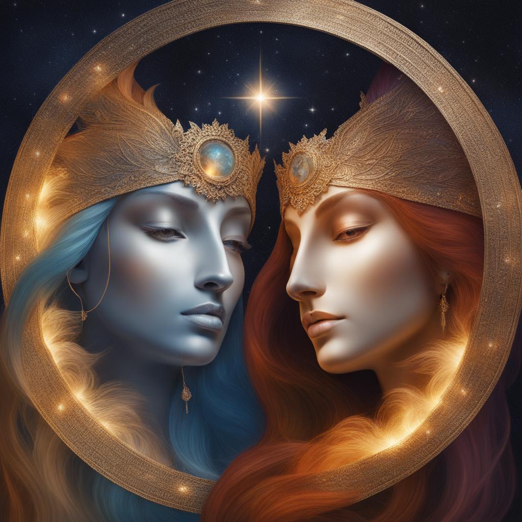 celestial beings, their beauty transcending mortal understanding, igniting passion and inspiration with a single glance. 