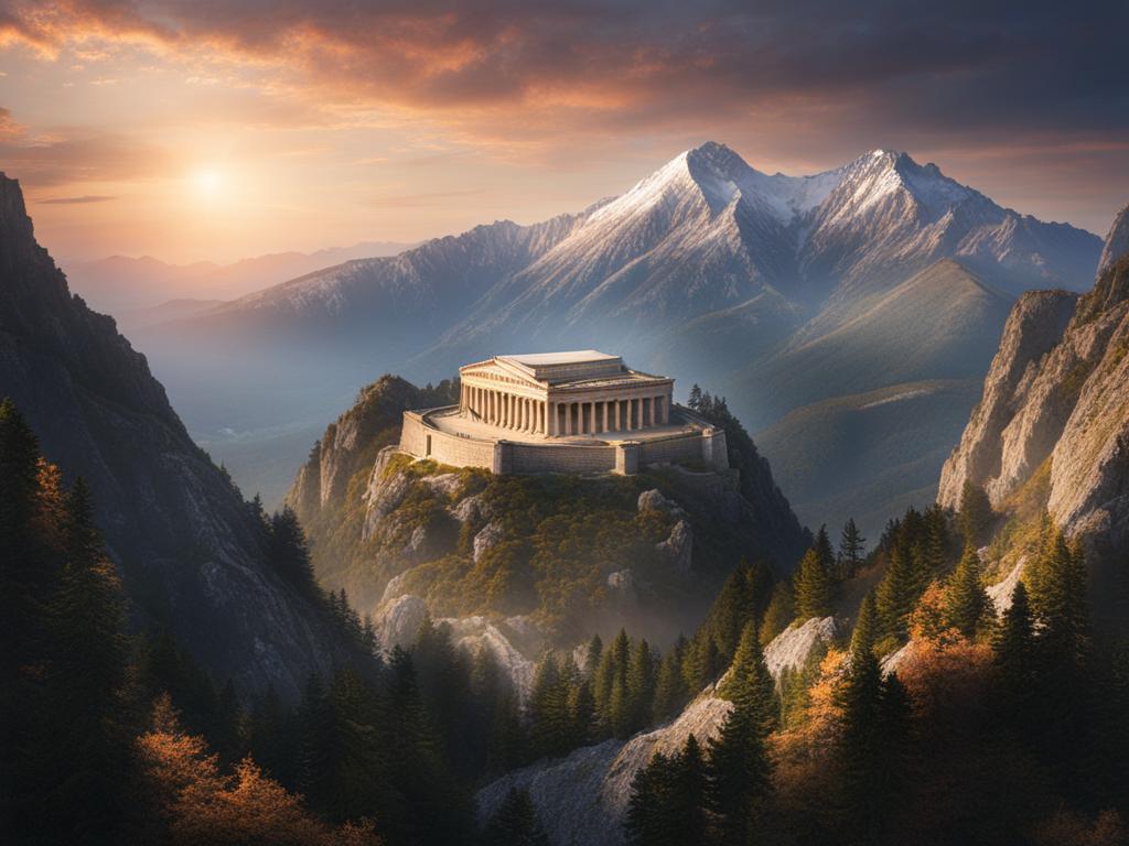 mount olympus summit - reveal the mythical mount olympus, home to the gods of greek mythology. 