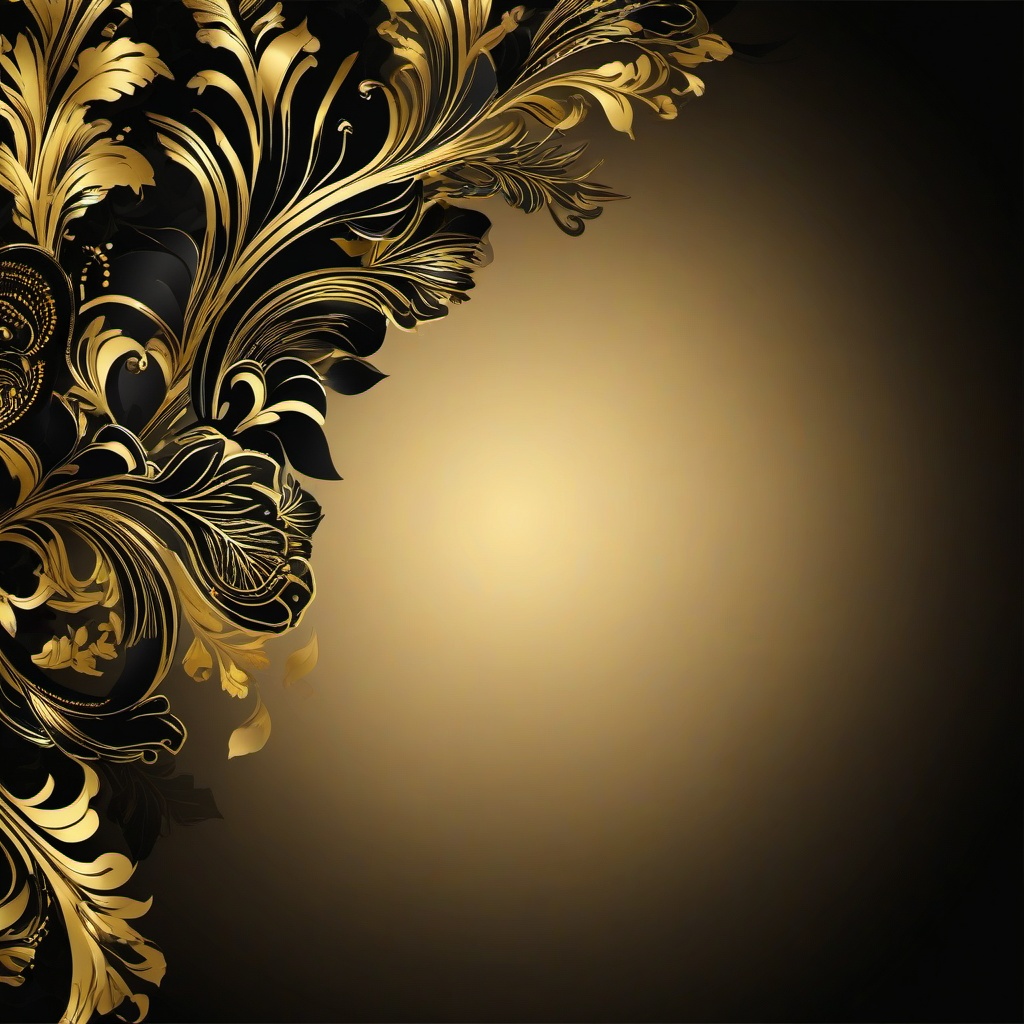 Gold Background Wallpaper - black and gold invitation background design  