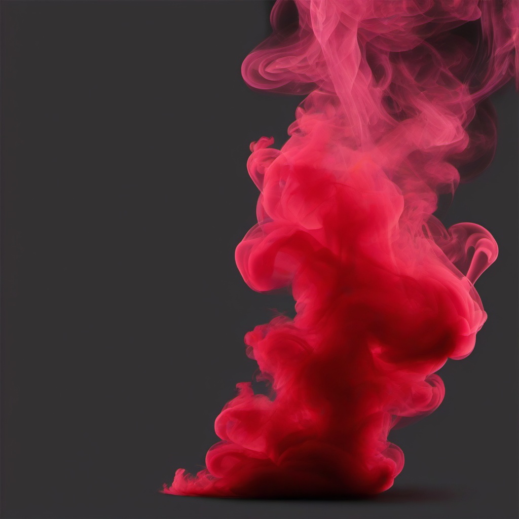 Smoke Background - red smoke transparent background  