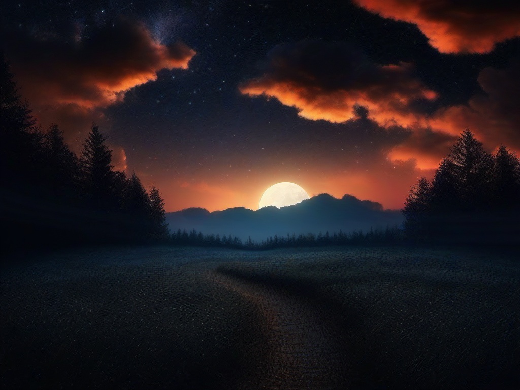 Scary Night Sky Background  ,desktop background wallpaper