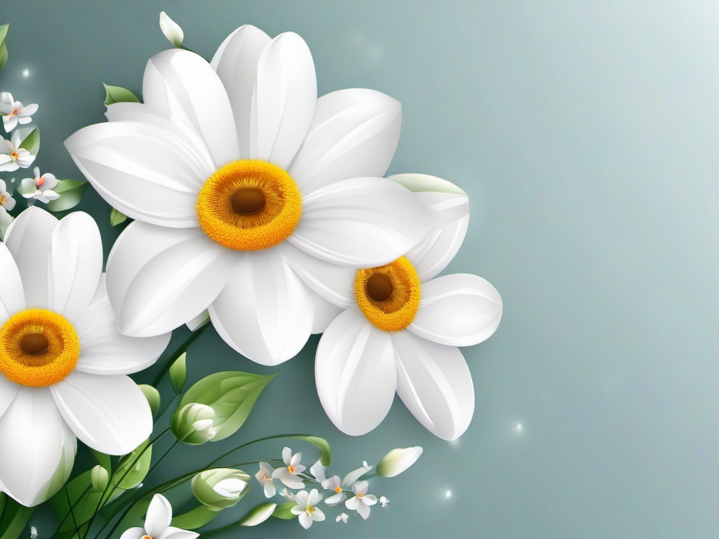 Flower Background Wallpaper - background white flower  