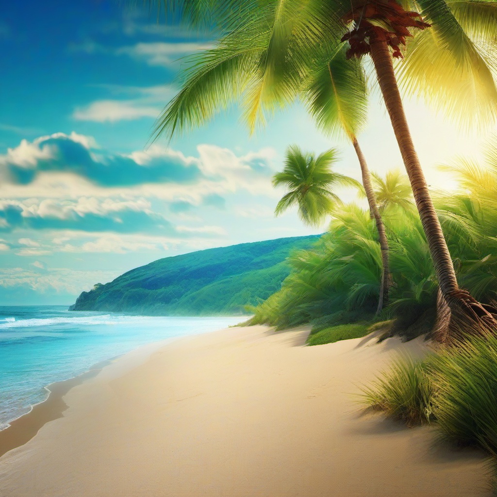 Beach Background Wallpaper - beach day background  