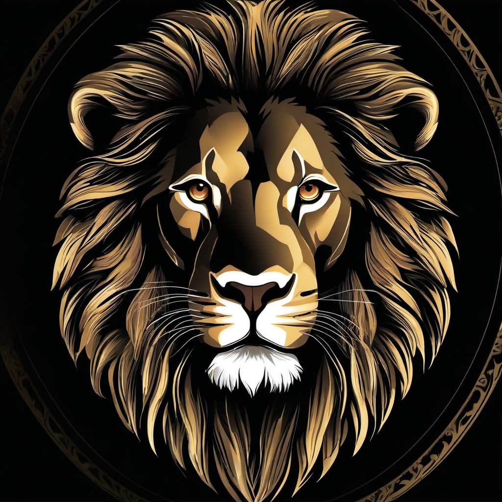 Lion Background Wallpaper - lion in black background wallpaper  