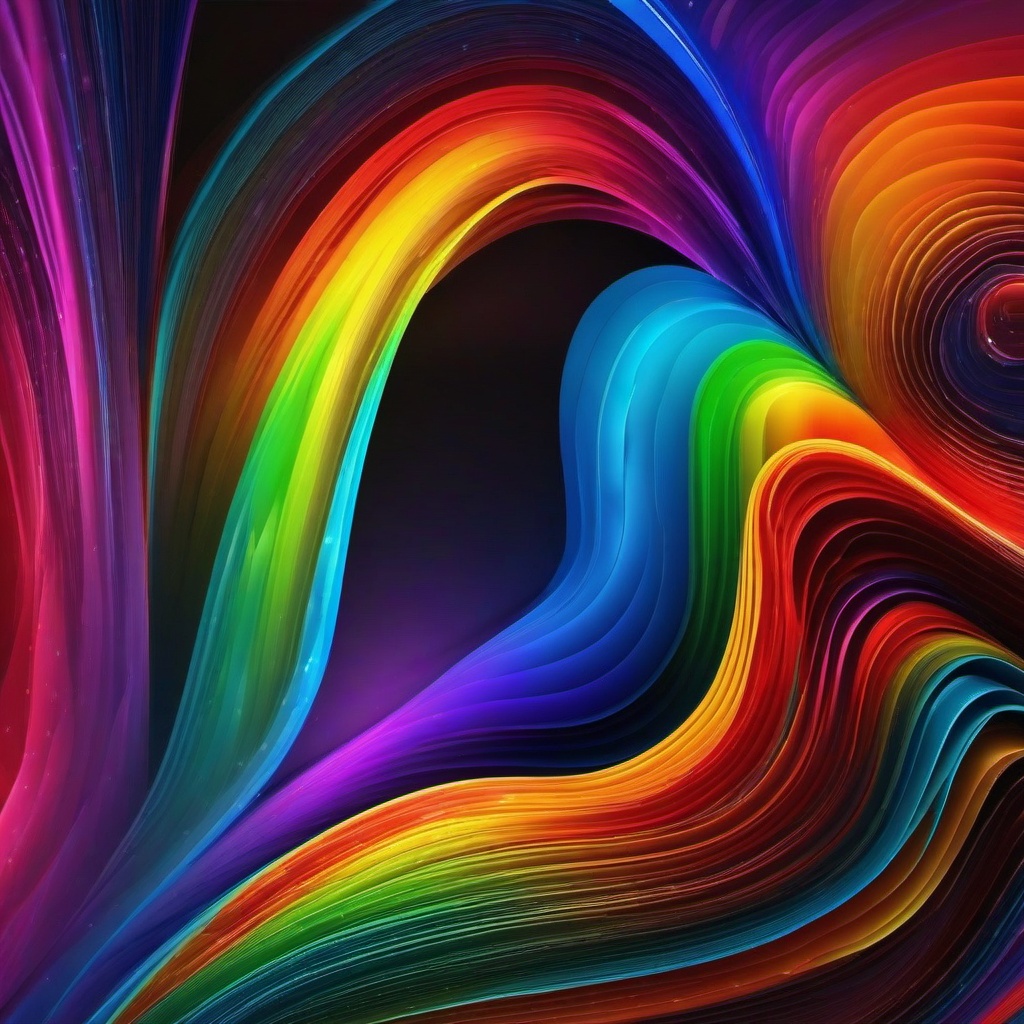 Rainbow Background Wallpaper - nice rainbow background  