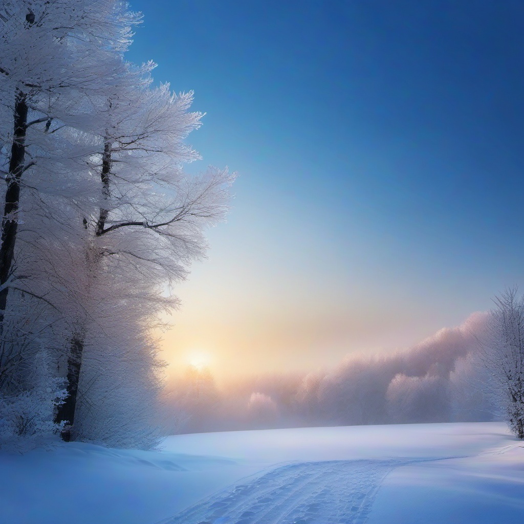 Winter background wallpaper - snow portrait background  