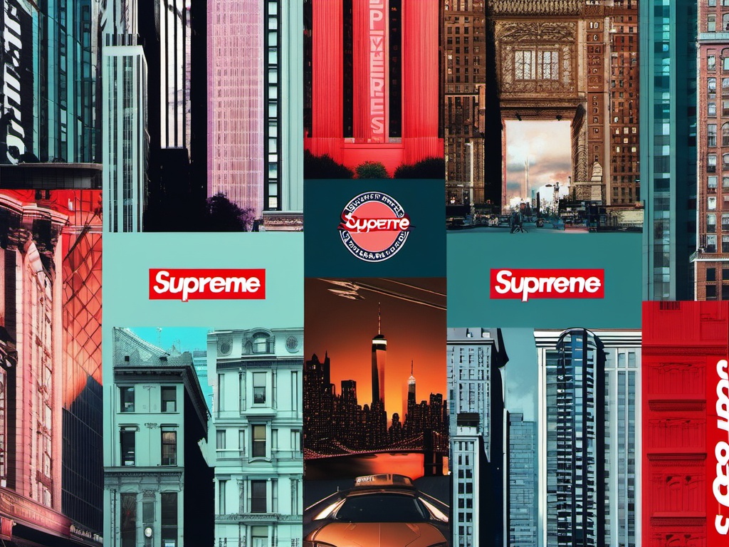 Supreme Wallpapers - Supreme Streetwear in NYC  wallpaper style, intricate details, patterns, splash art, light colors