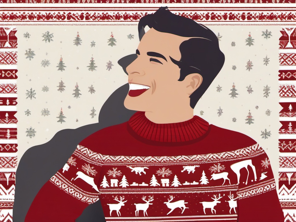 Christmas Sweater Background  