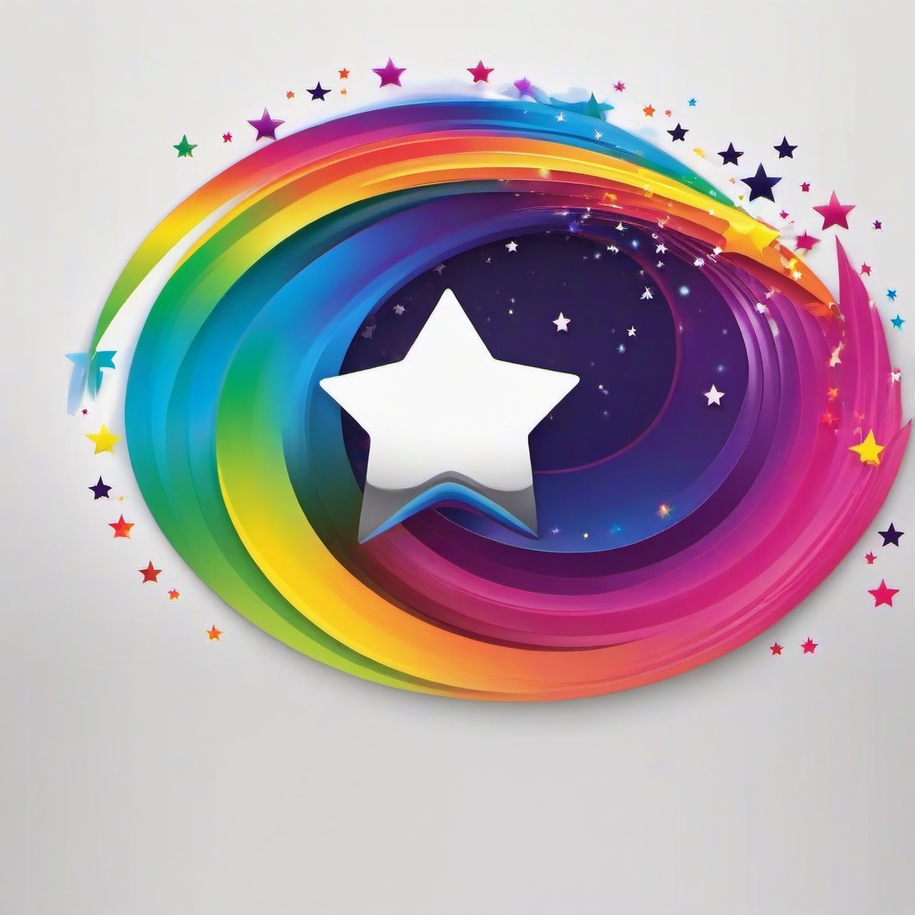 Rainbow Background Wallpaper - rainbow background with stars  