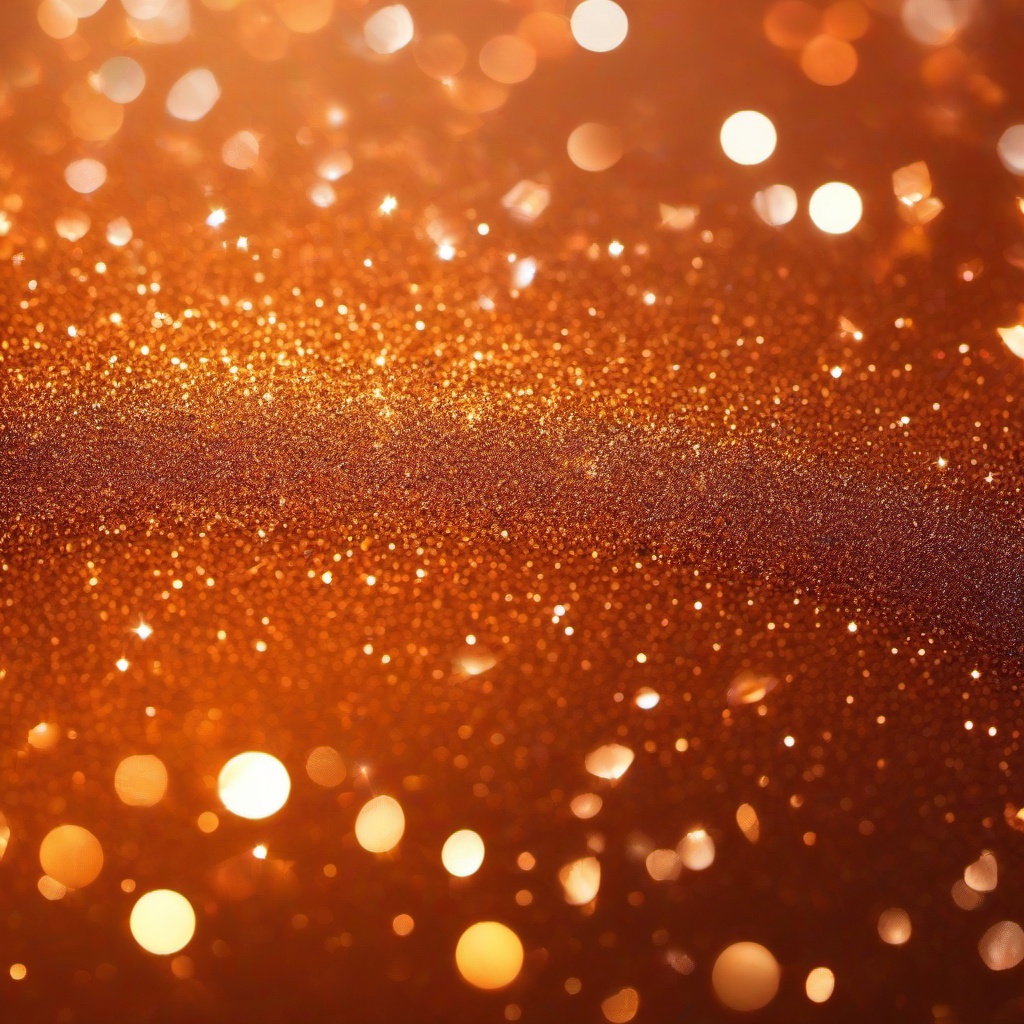 Glitter background - sparkly orange background  