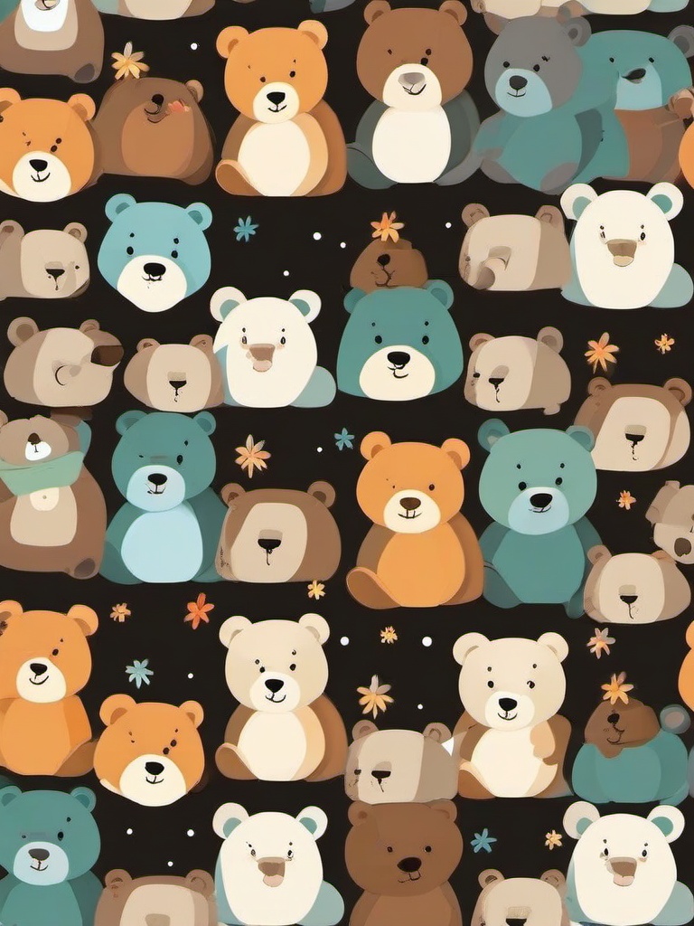 Cute Wallpaper Bears - Friendly bears in cute designs  ,mobile iphone background wallpaper