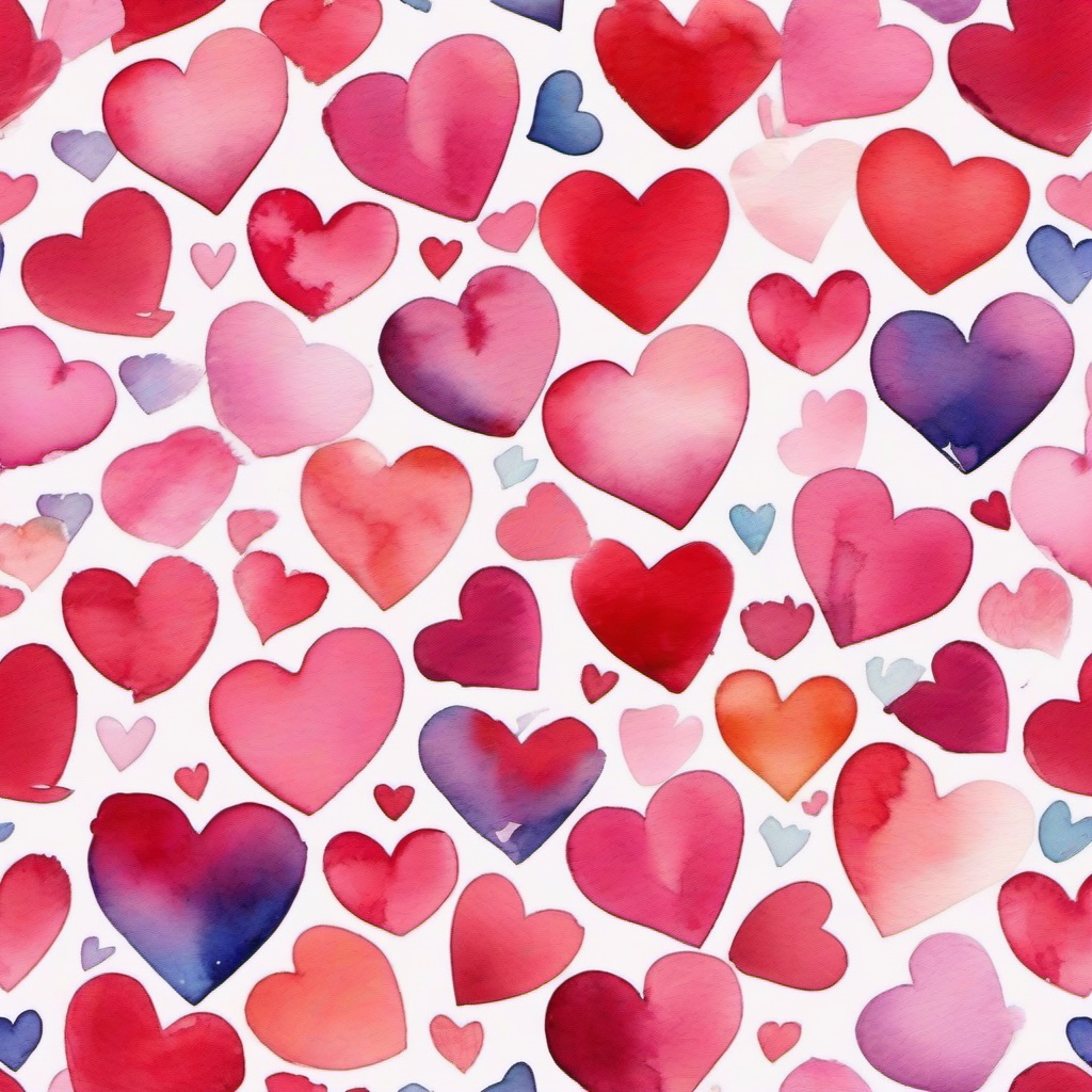 Heart Background Wallpaper - watercolor heart background  