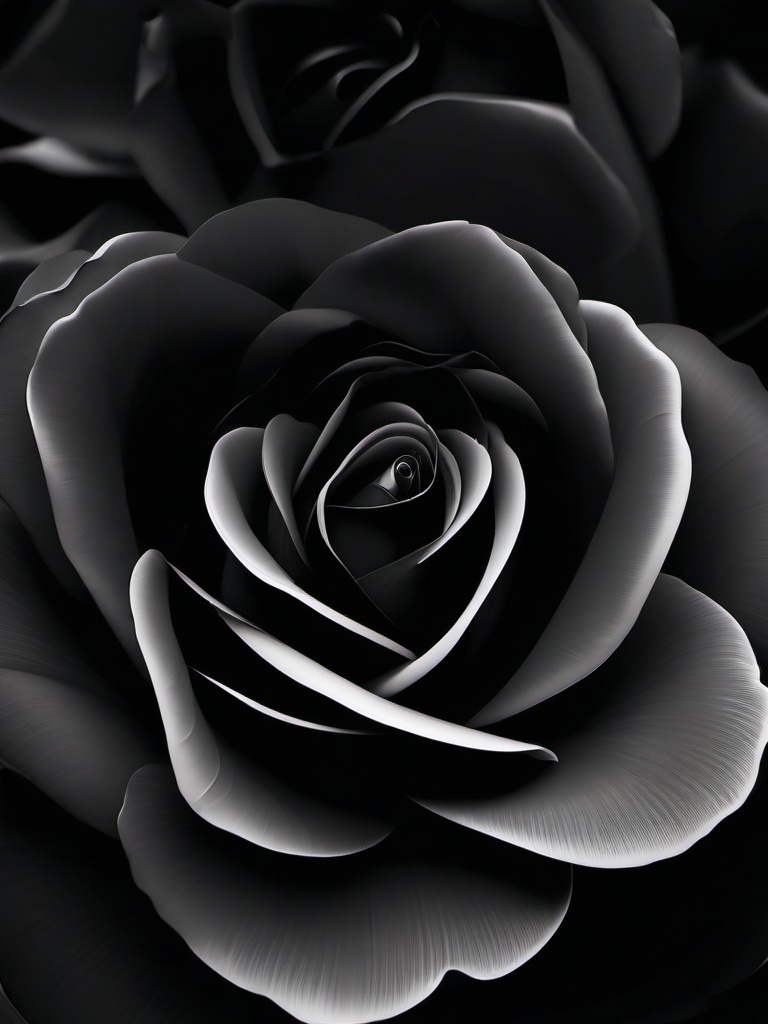 Dark Black Rose Wallpaper  ,mobile iphone background wallpaper