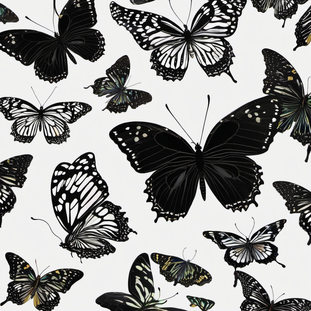 black butterfly wallpaper  