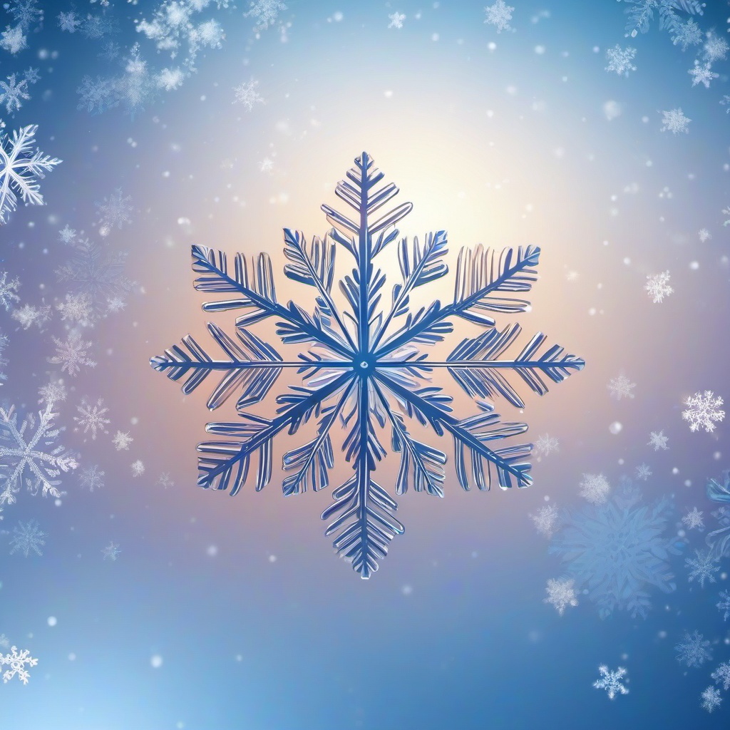 Snow Background Wallpaper - snowflake background simple  