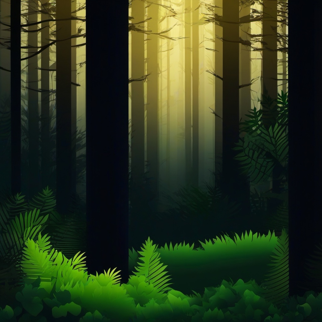 Forest Background Wallpaper - background forest dark  