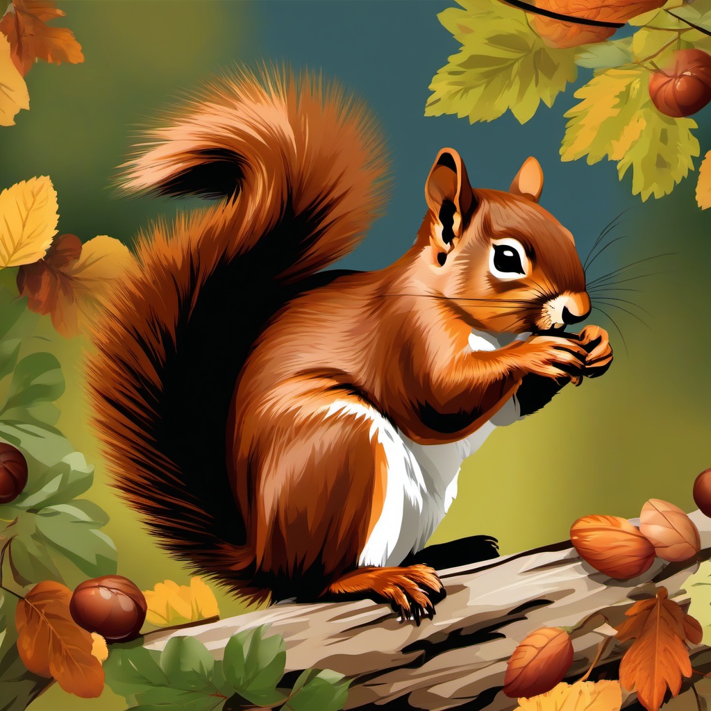 Squirrel  clipart