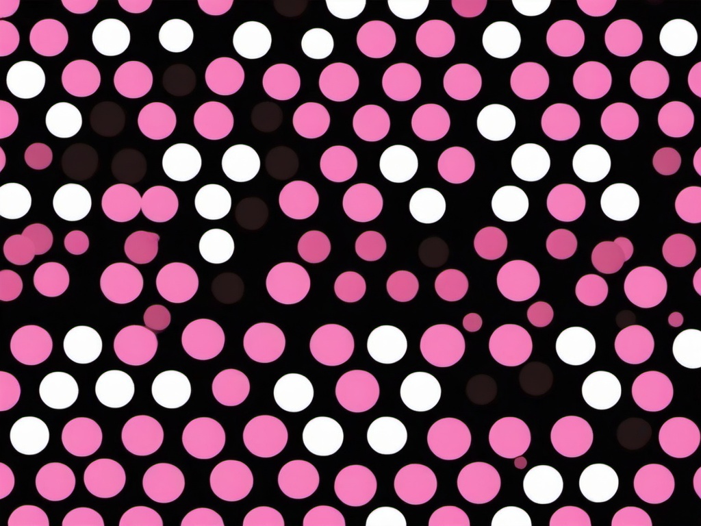 Background Black And Pink-Black background with soft pink polka dots  background wallpaper