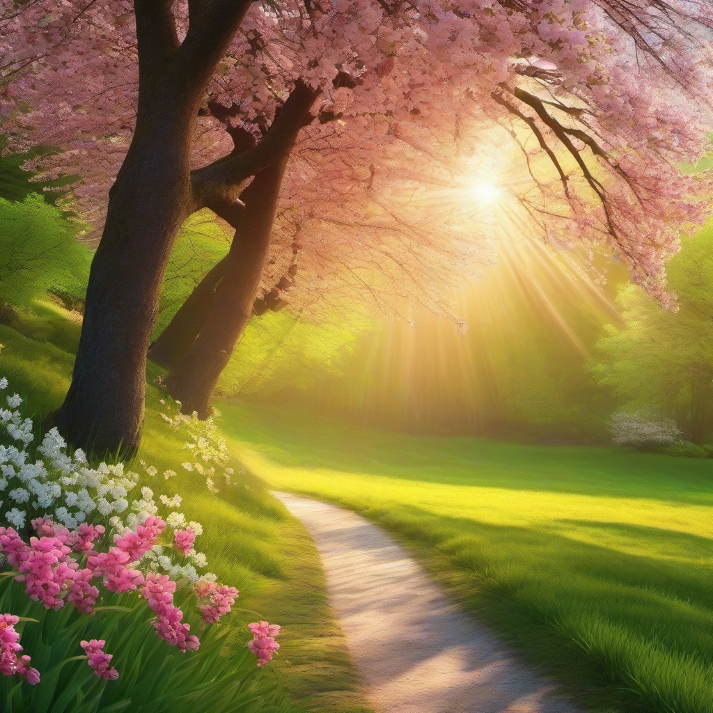 spring scene background  ,background wallpaper