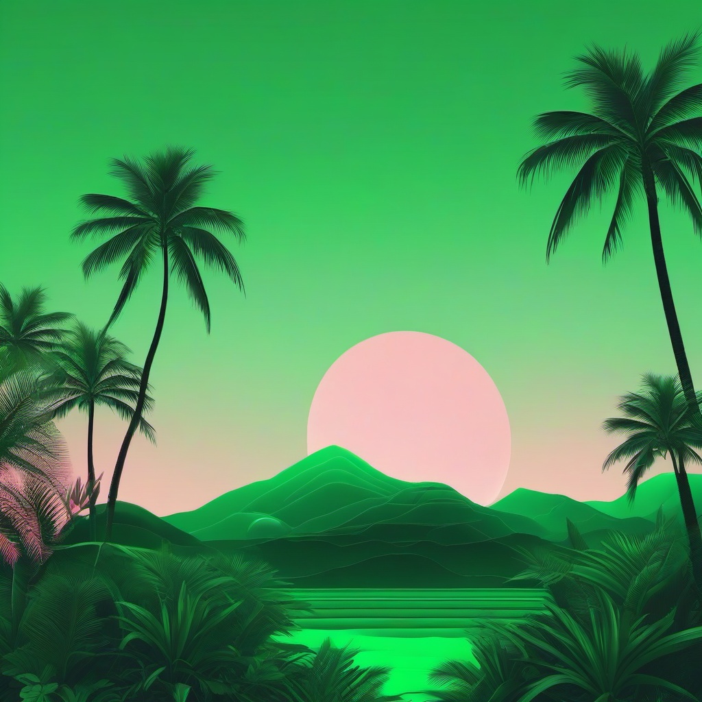 aesthetic green wallpaper  