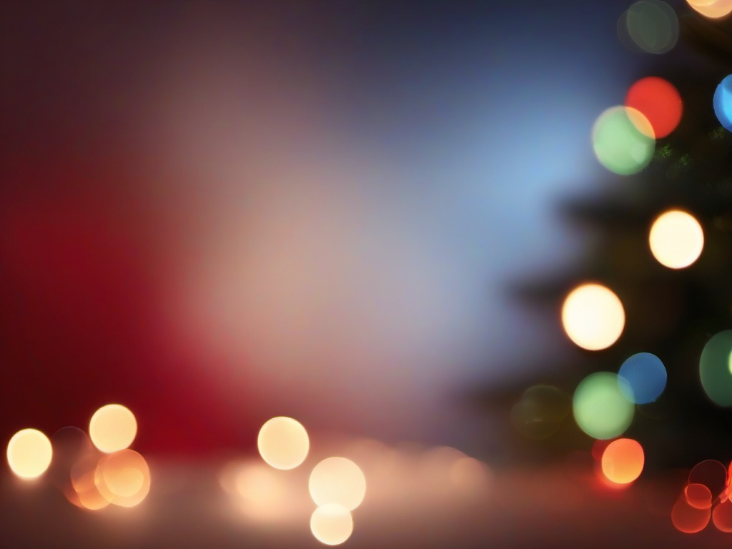 Blurred Christmas Background  