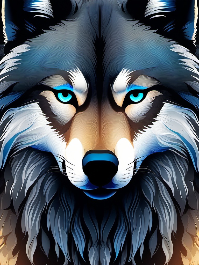 Wolf Wallpaper Dark  ,mobile iphone background wallpaper