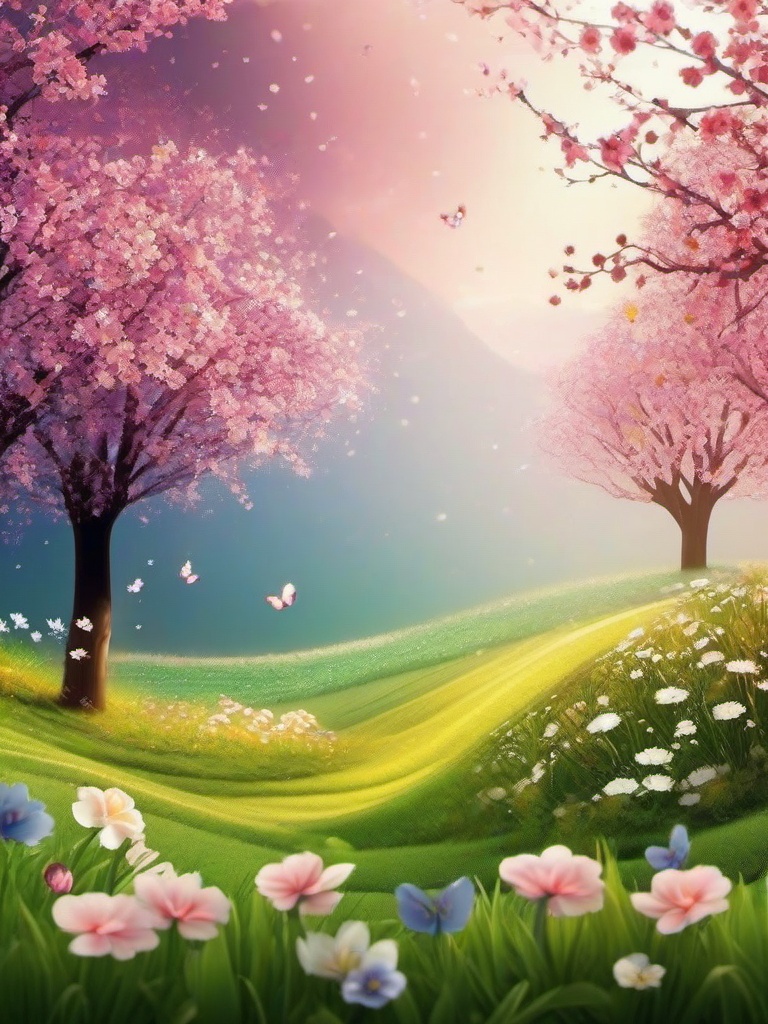 spring wallpaper cute  ,background wallpaper