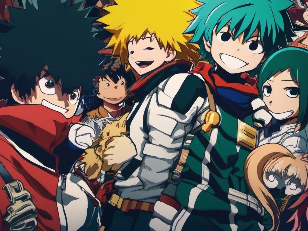 My Hero Academia Wallpaper Cute - MHA characters with a cute twist  ,desktop background wallpaper