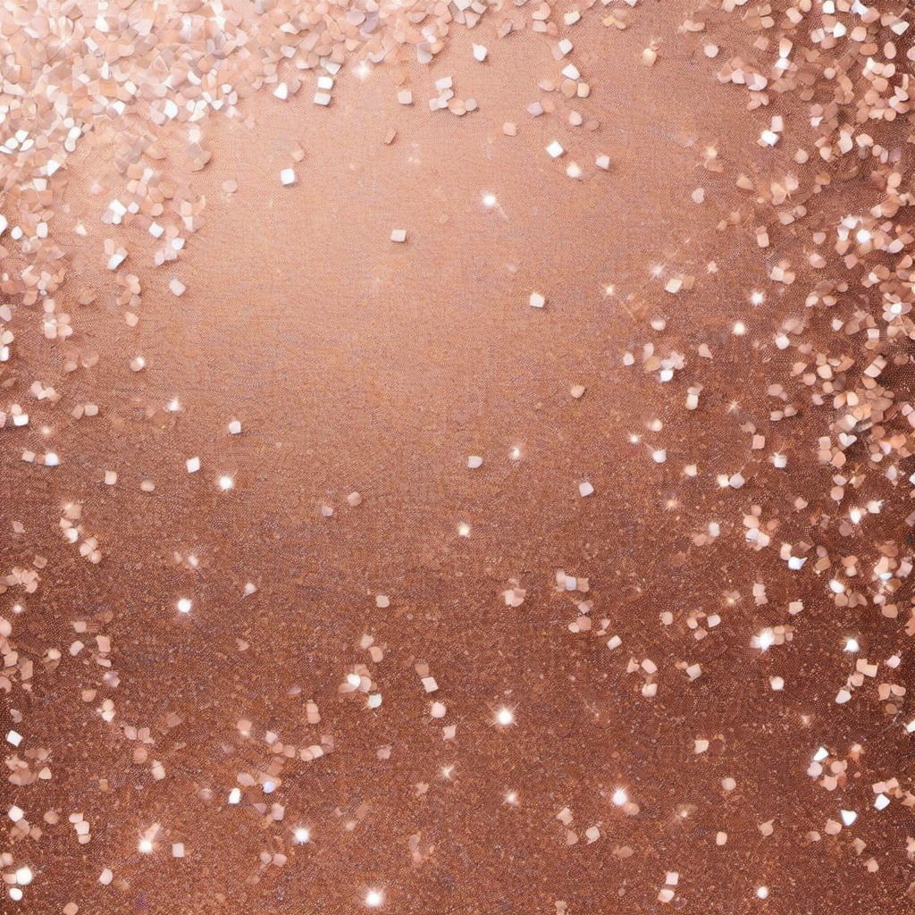 Glitter background - transparent rose gold glitter background  