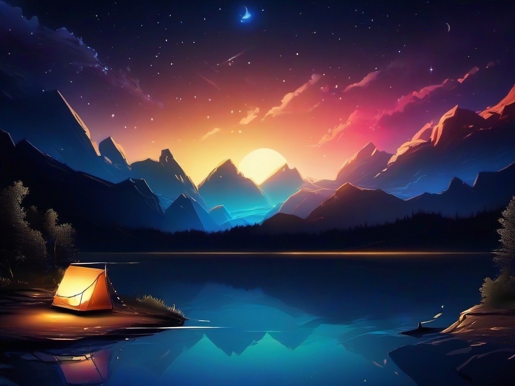 Night Sky Background Art  ,desktop background wallpaper