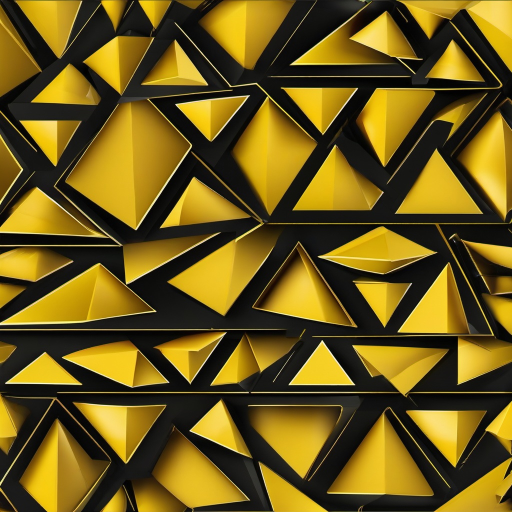 Geometric Background - geometric yellow background  