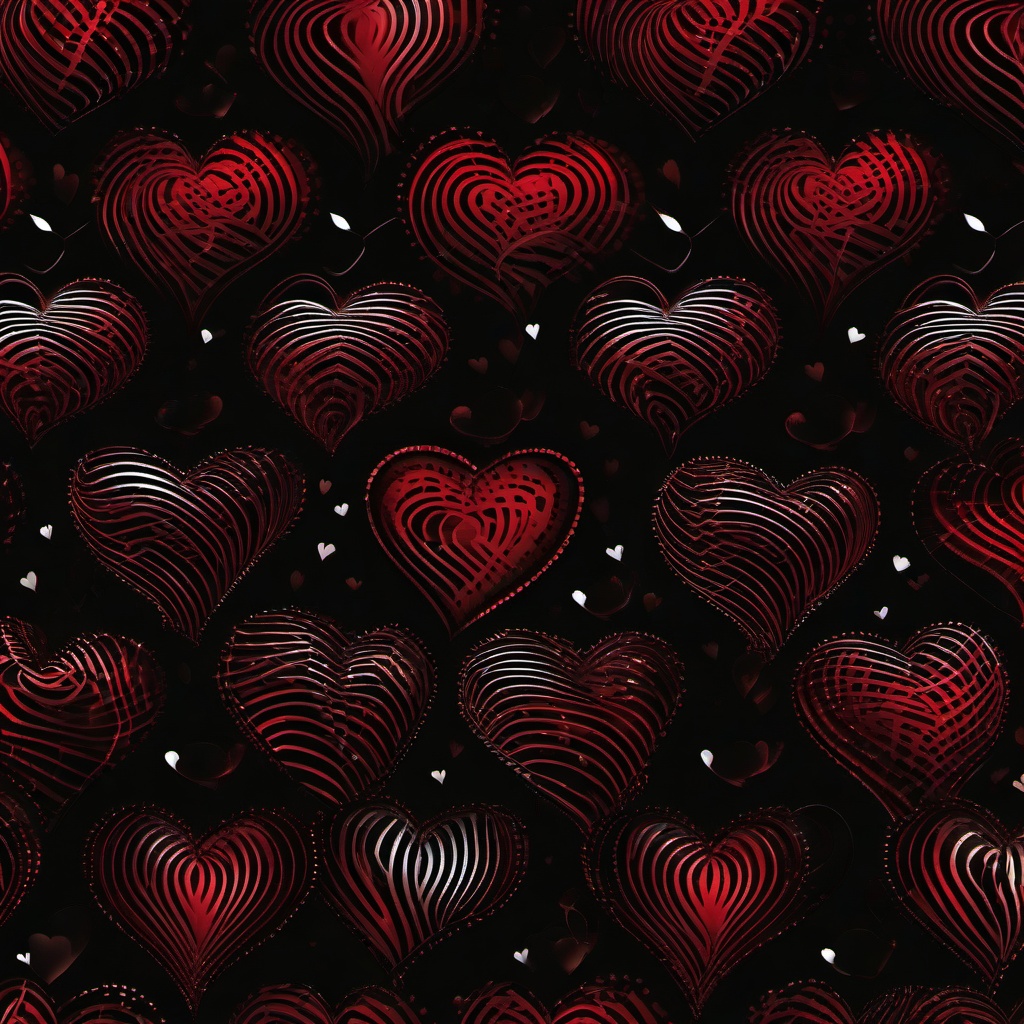 Heart Background Wallpaper - black background with red heart  