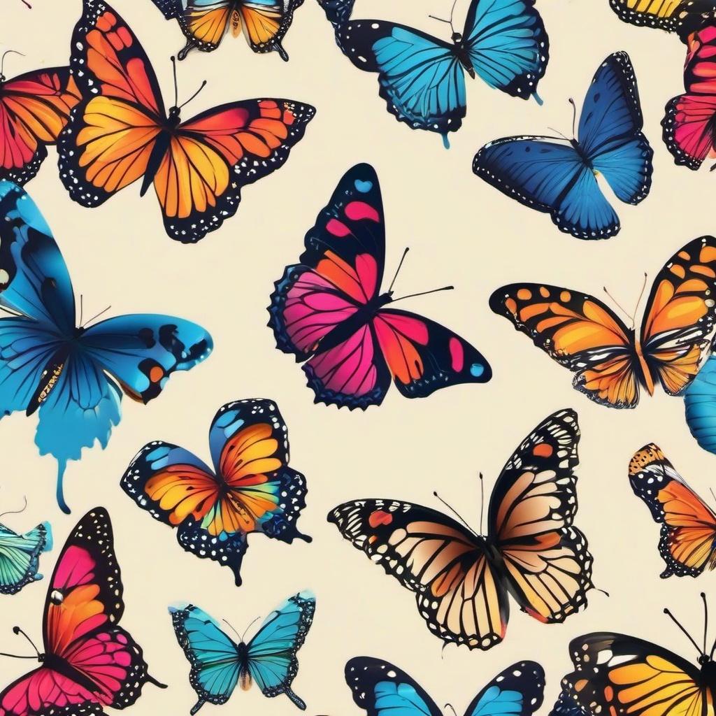 Butterfly Background Wallpaper - cute backgrounds of butterflies  