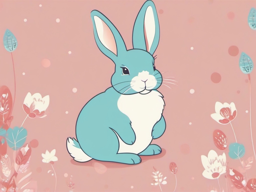 cute wallpaper rabbit  ,desktop background wallpaper