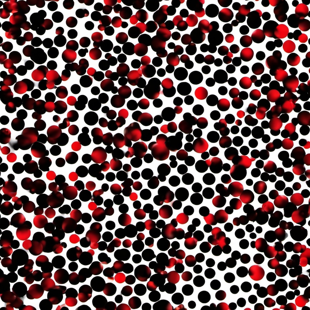 Red Background Wallpaper - black and red polka dot background  