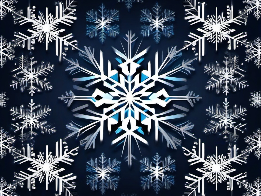 Winter Snowflake Wallpaper  