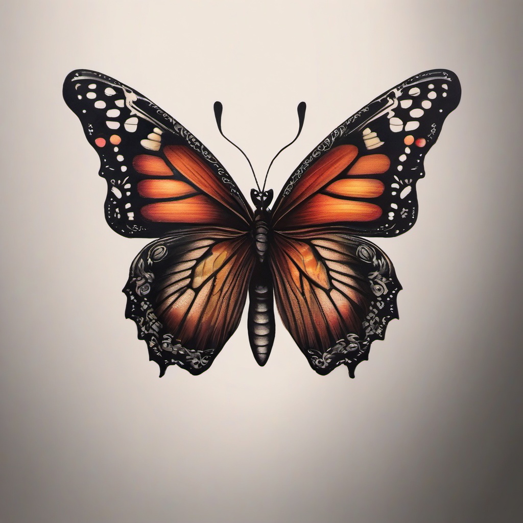 harry tattoo butterfly  