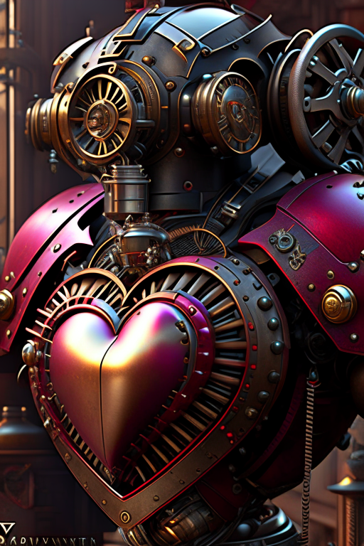 steam-powered golem with a heart of gears and a desire for freedom. 