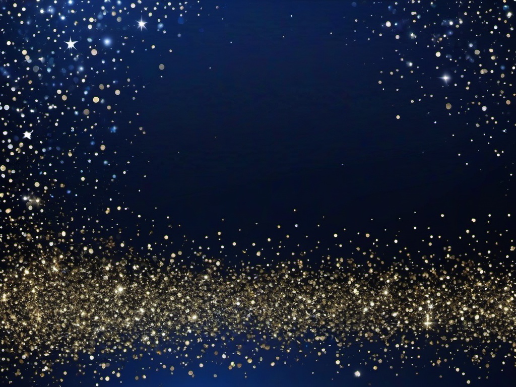 Navy Blue Sparkle Background  