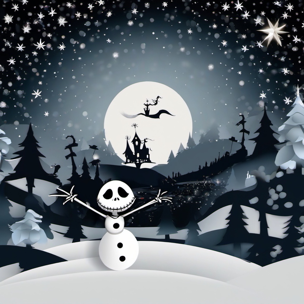 Christmas Background Wallpaper - background jack skellington wallpaper  