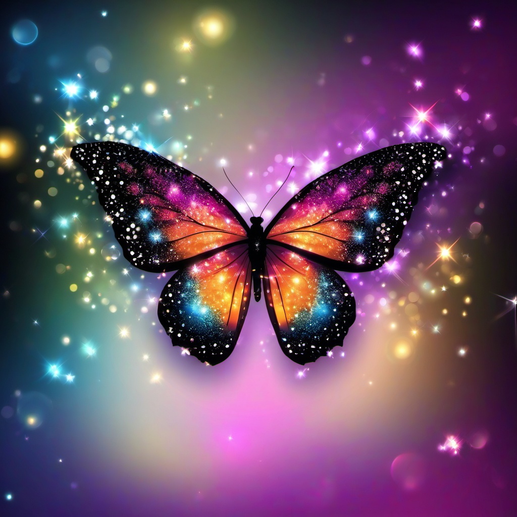 Butterfly Background Wallpaper - sparkly butterfly background  