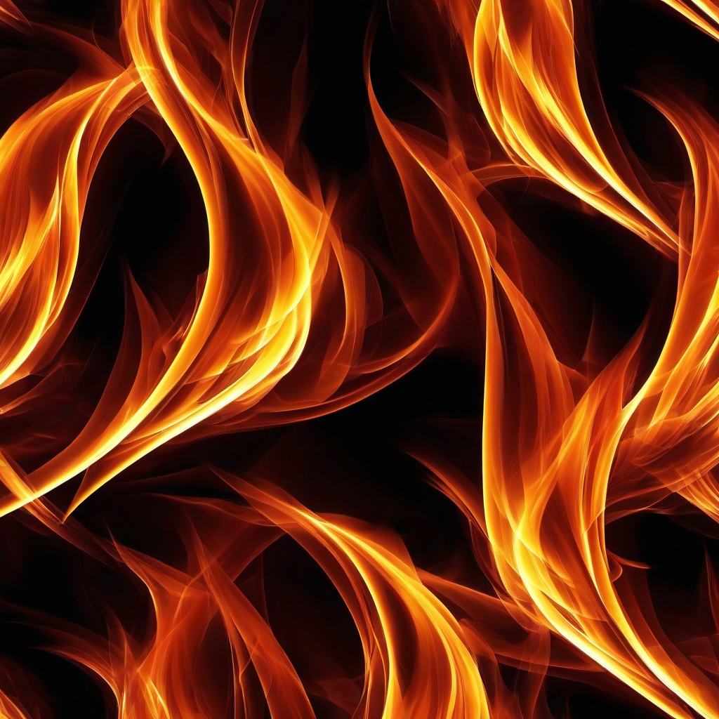 Fire Wallpaper - Dancing flames in abstract form  background wallpaper