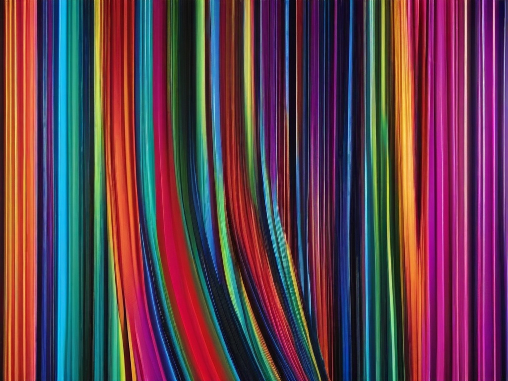 Rainbow Stripe Background  