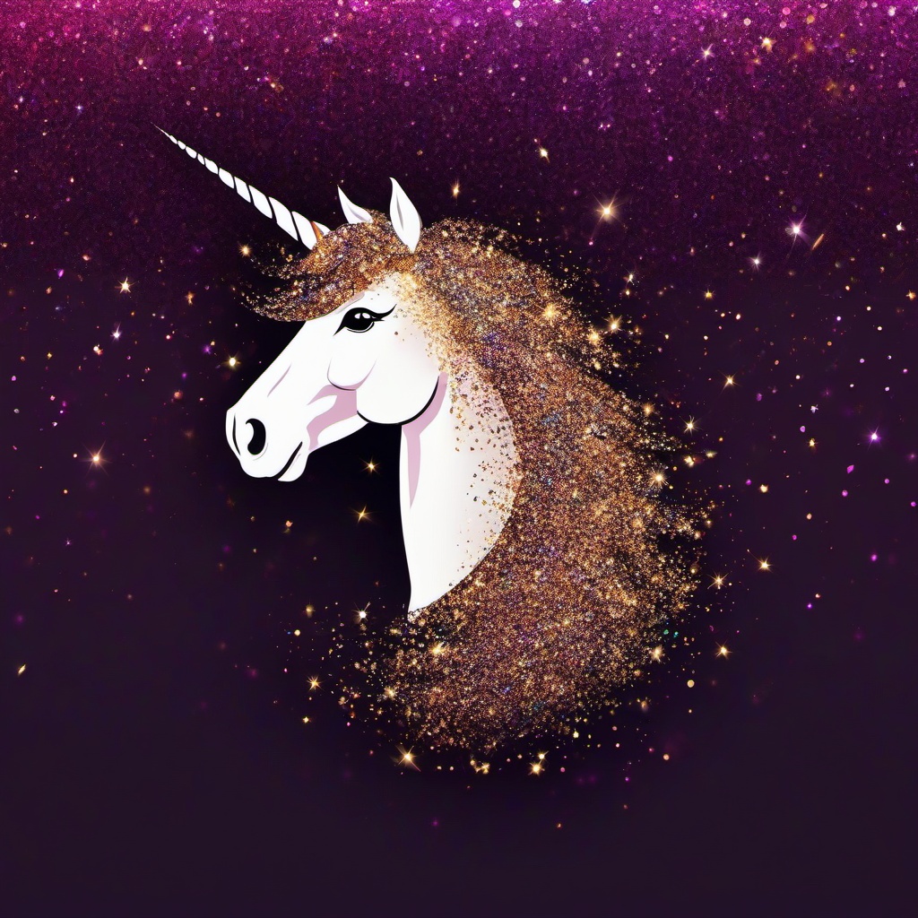 Glitter background - sparkly unicorn background  