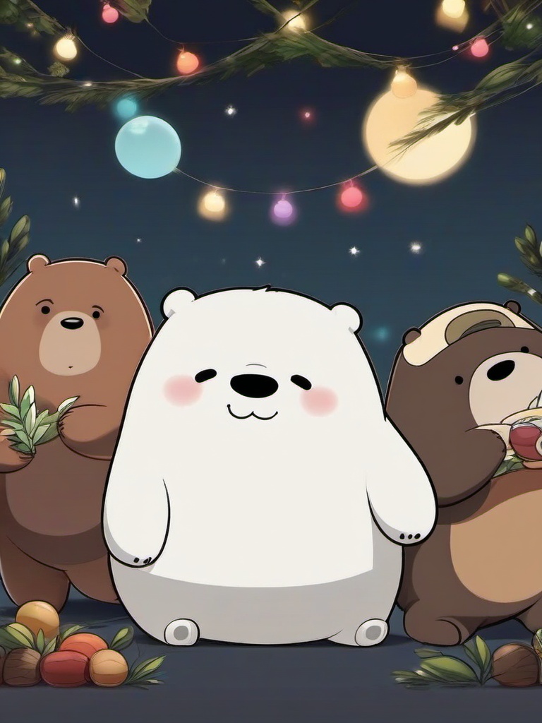 cute wallpaper we bare bears  ,mobile iphone background wallpaper