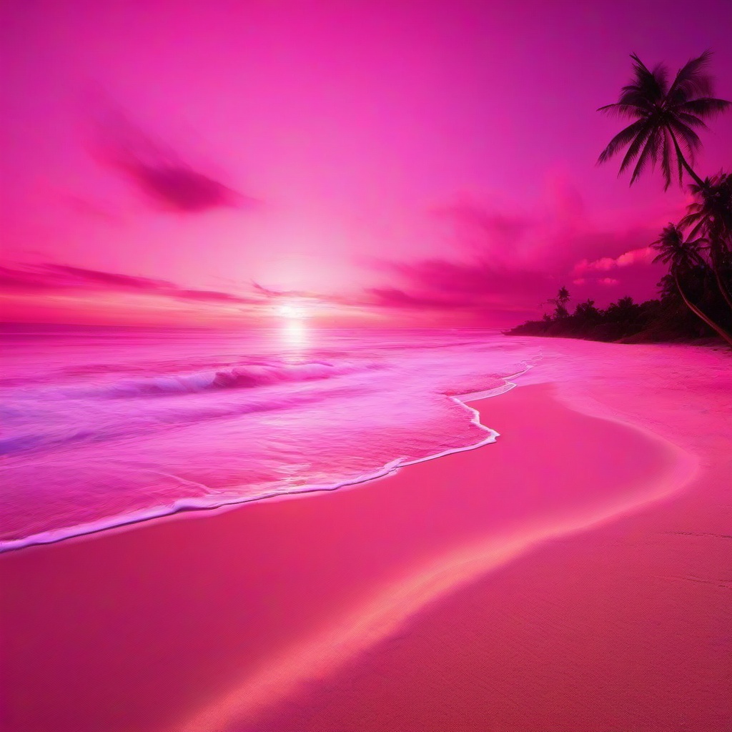 Beach Background Wallpaper - beach wallpaper pink  