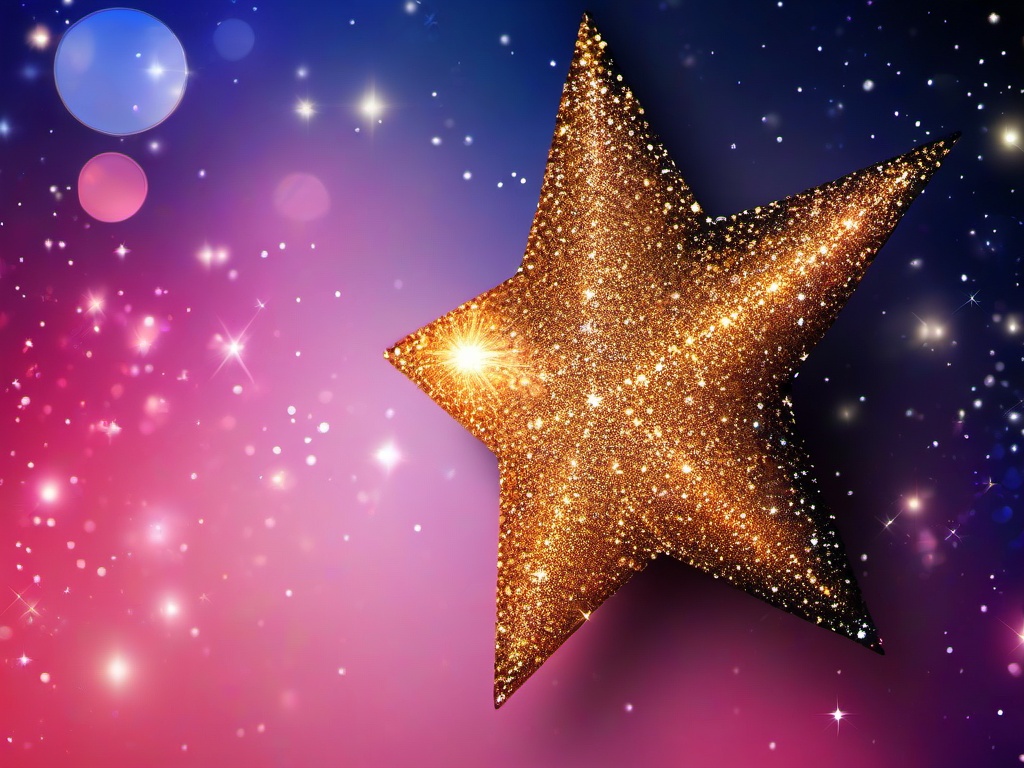 Sparkly Star Background  