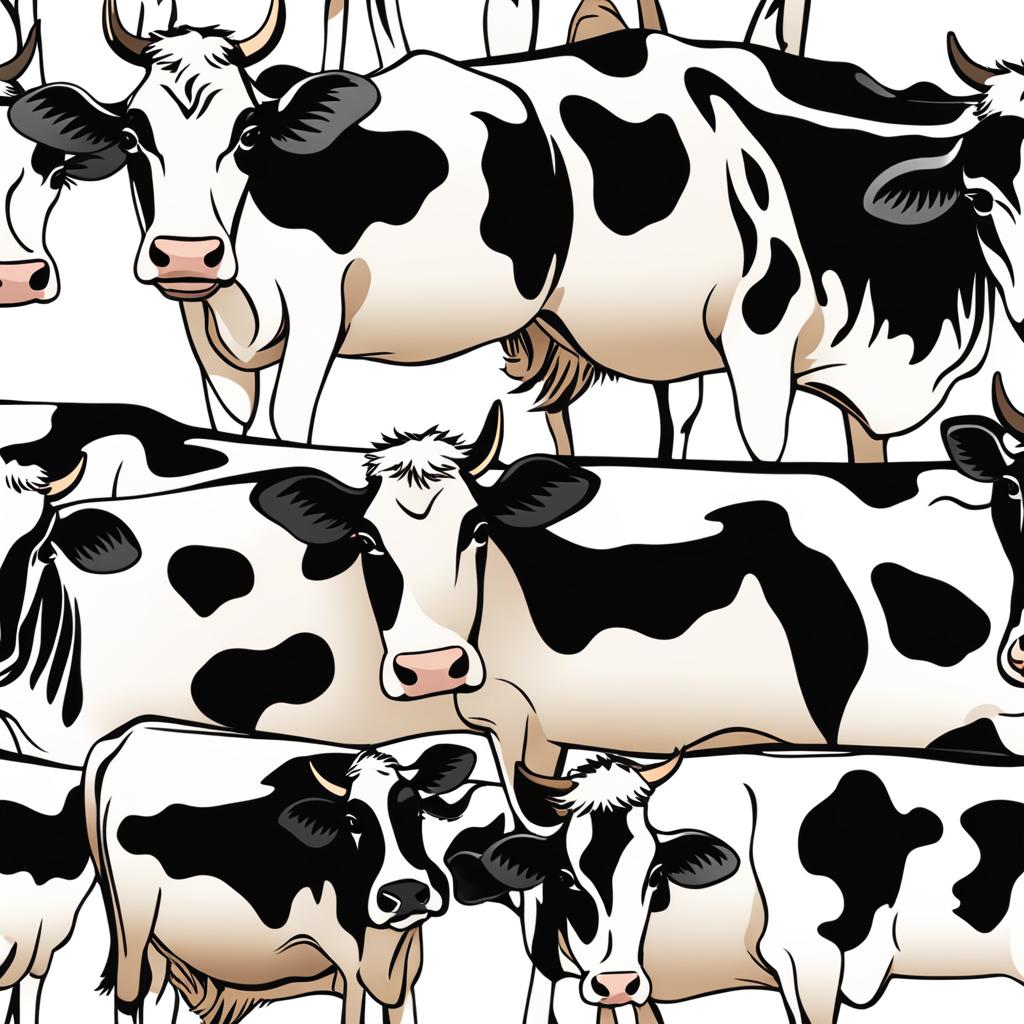 cow clipart transparent background - showcasing charming spots. 