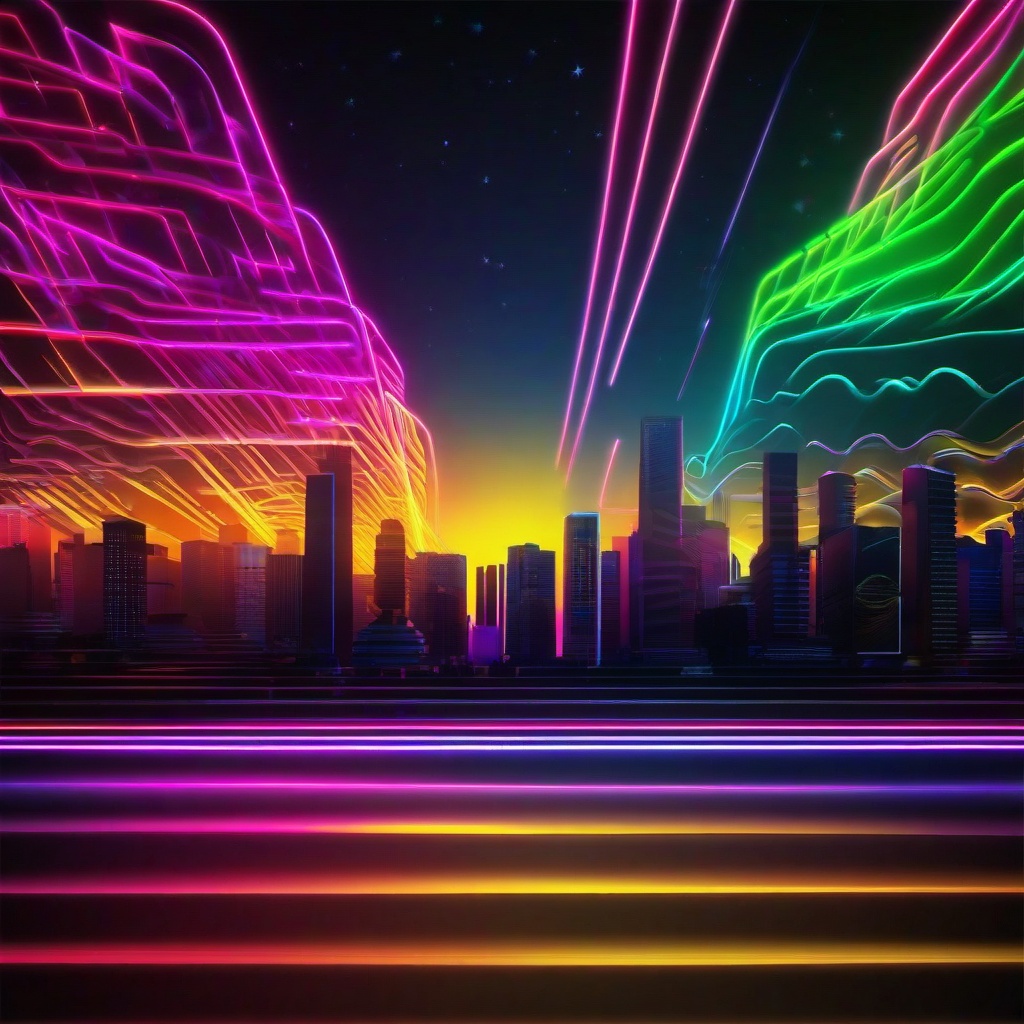 Neon Background Wallpaper - neon night wallpaper  