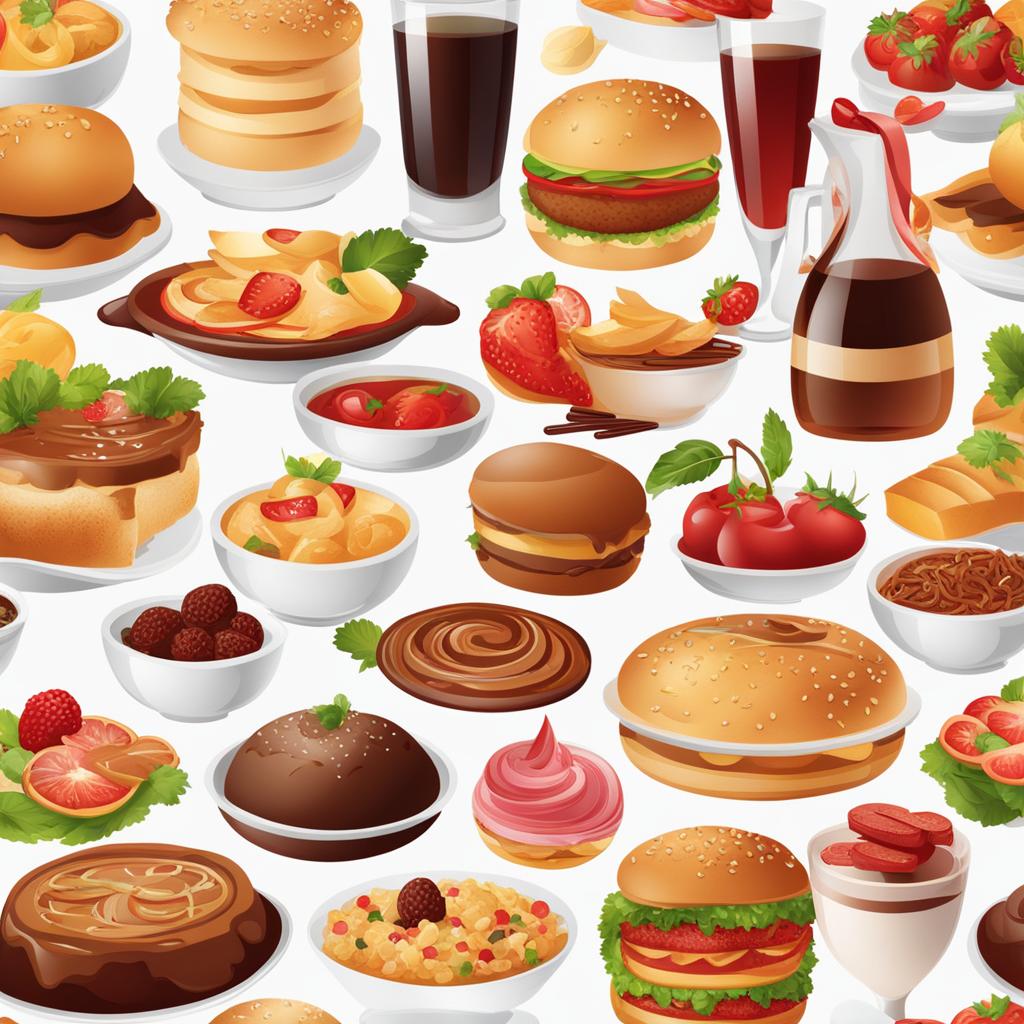 food clipart transparent background - displaying culinary delights. 